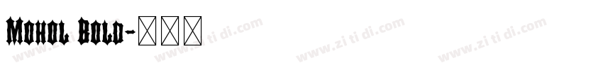 Mohol Bold字体转换 Mohol Bold字体转换
